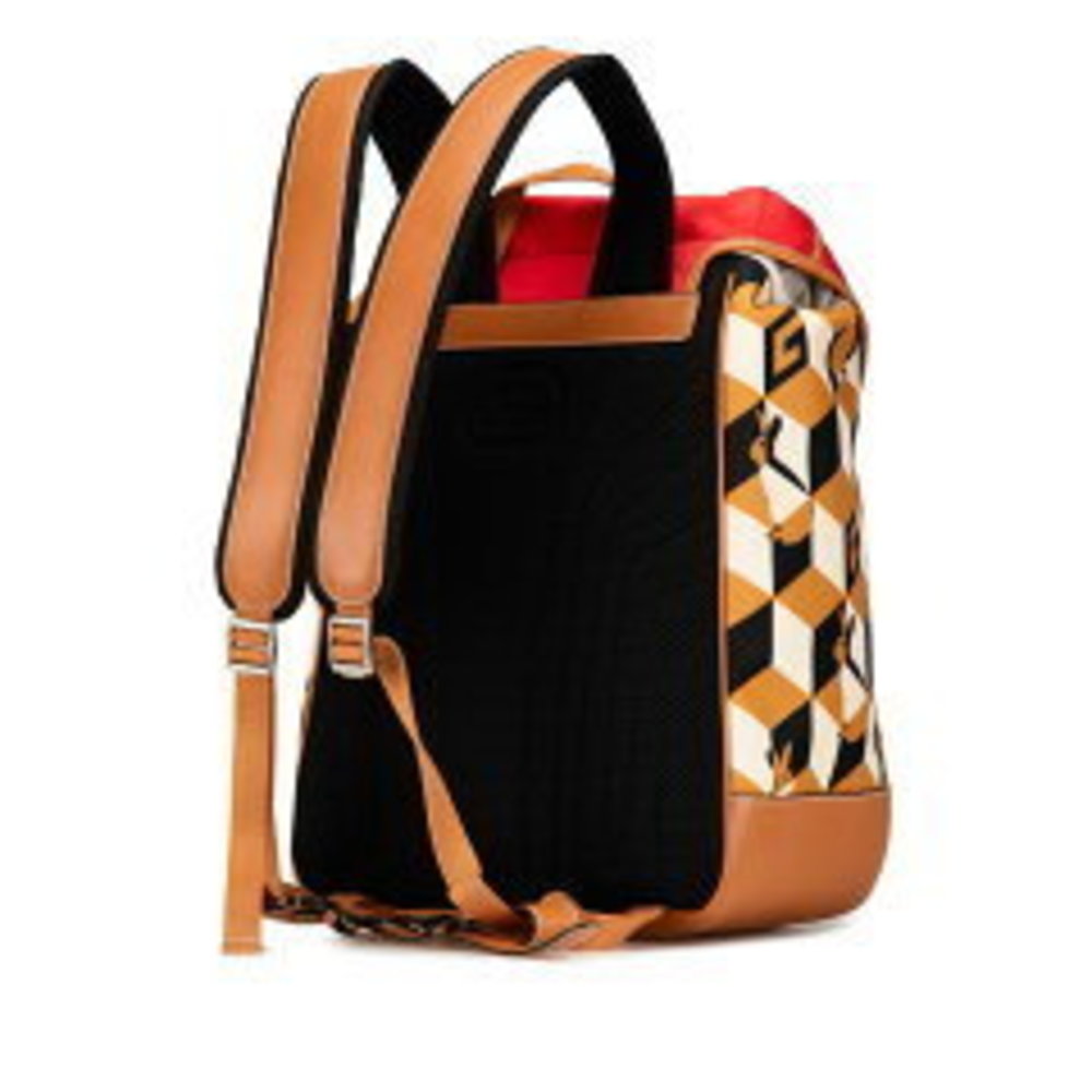 Gucci Beige Backpack Red Gg Interlocking Brown - image 3